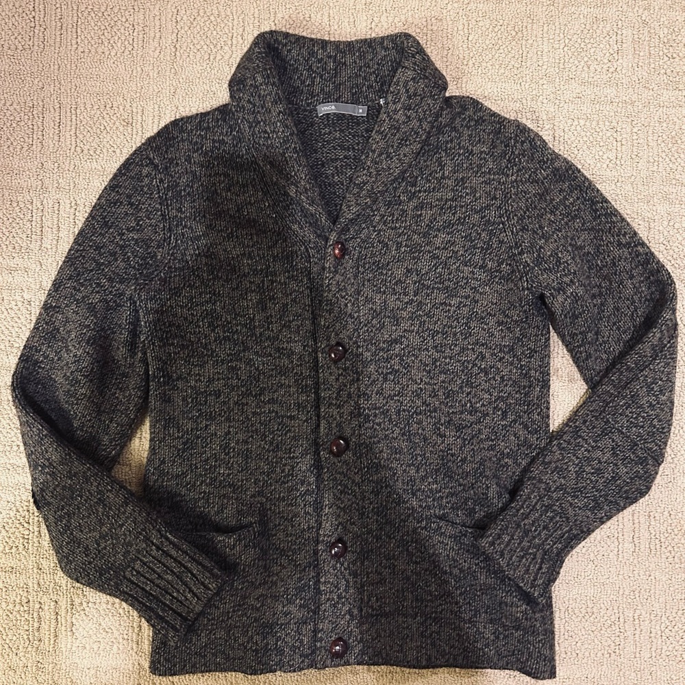 Vince Shawl Collar Cardigan Sweater